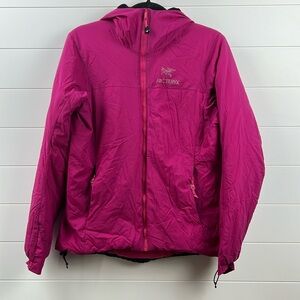 Arc’teryx women’s atom hoody pink size medium 8-10